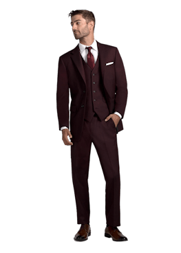 Maroon Suit