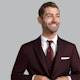 Maroon Suit