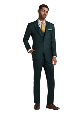 Dark Green Suit