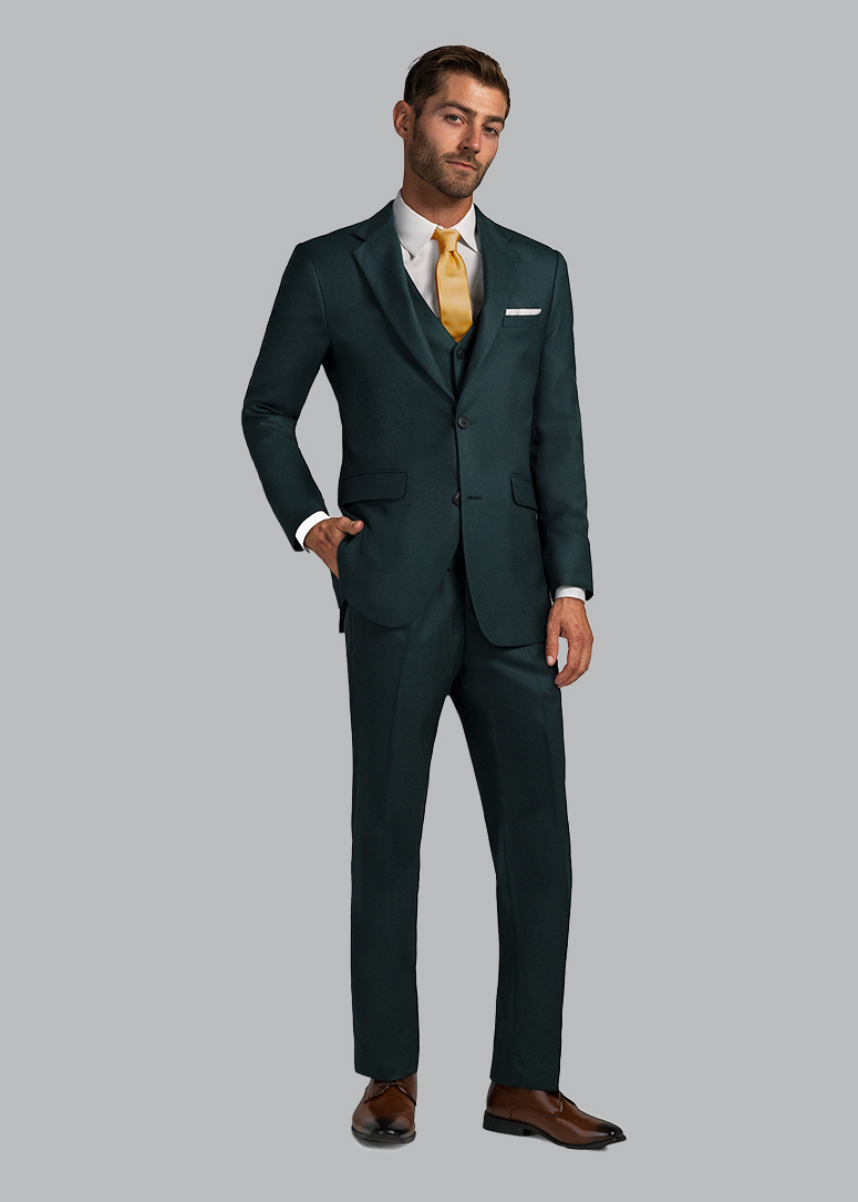Dark Green Suit