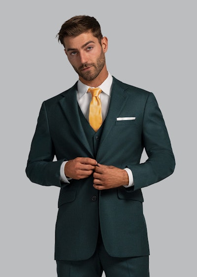 Dark Green Suit Menguin