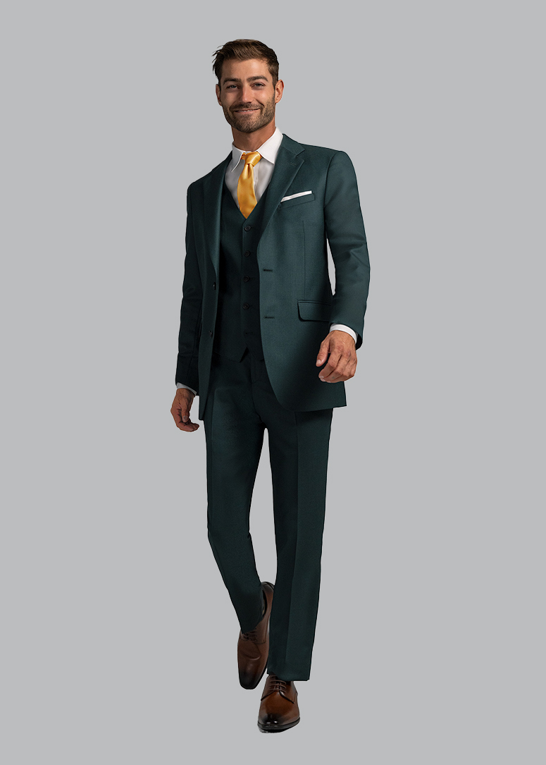 Dark Green Suit