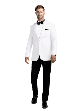 White Tuxedo Jacket