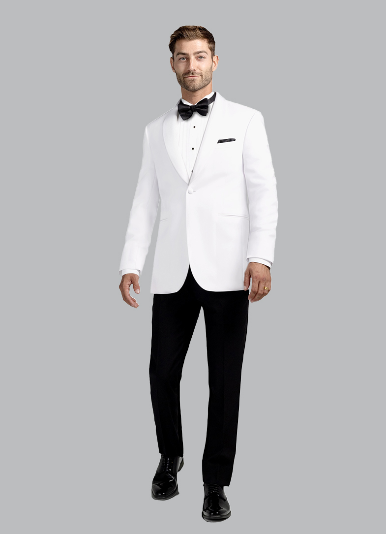 White Tuxedo Jacket