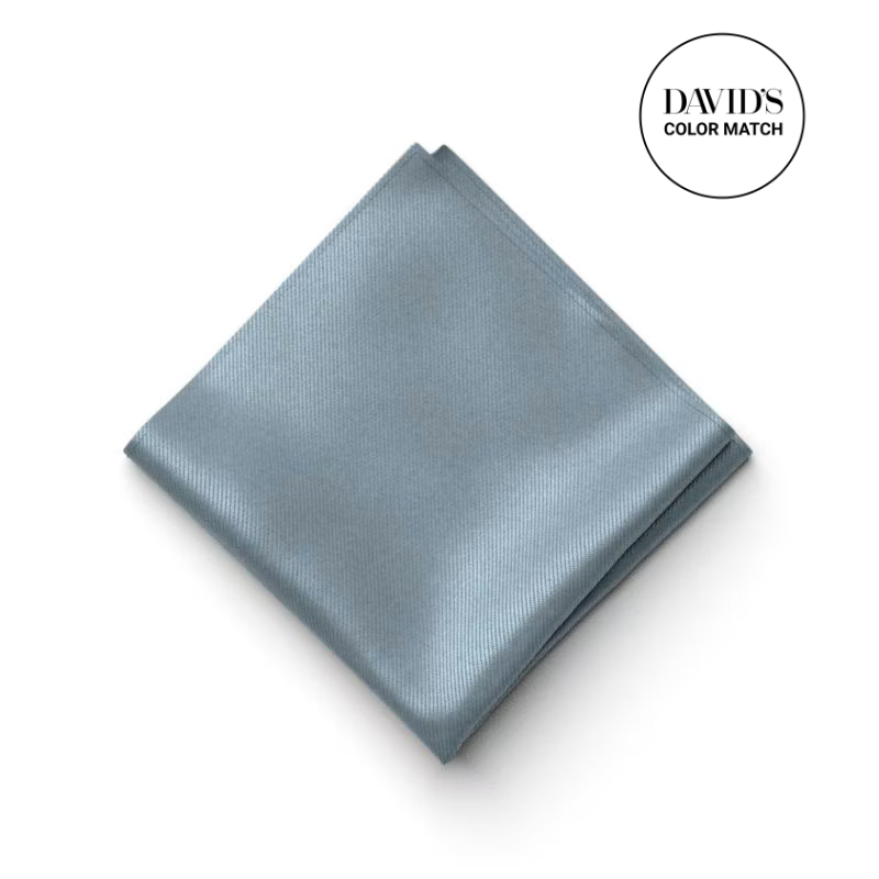Dusty Blue Pocket Square
