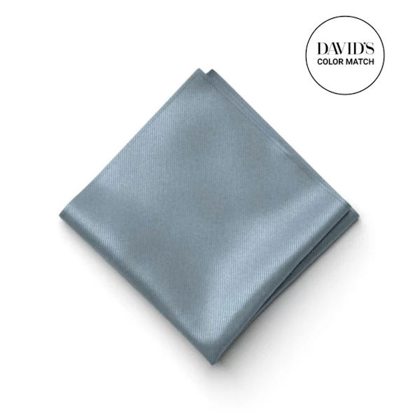 Dusty Blue Pocket Square