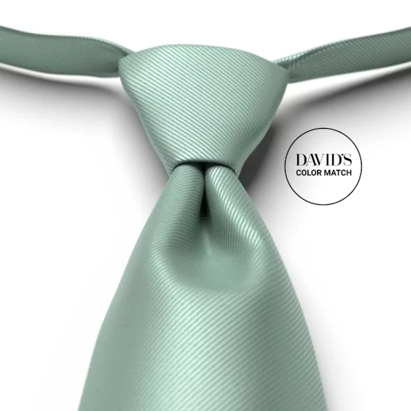 Dusty Sage Pre-Tied Tie
