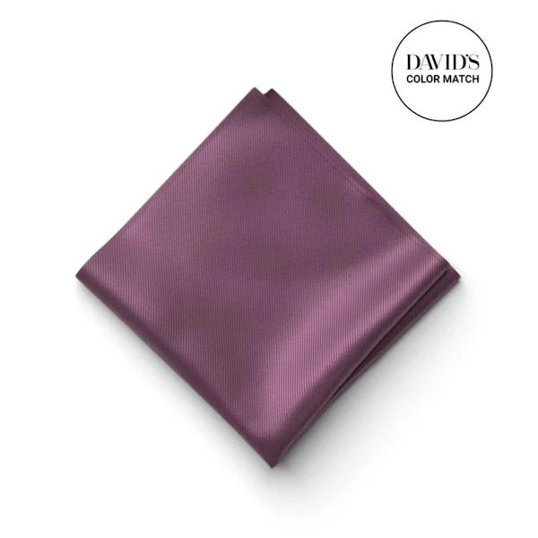 Plum Pocket Square