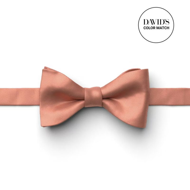 Desert Coral Pre-Tied Bow Tie