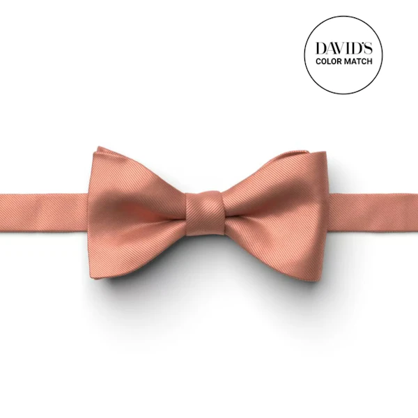 Desert Coral Pre-Tied Bow Tie