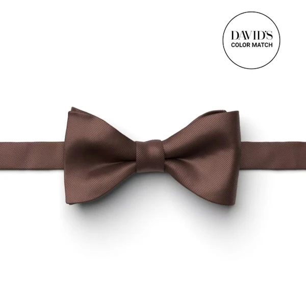 Chocolate Pre-Tied Bow Tie
