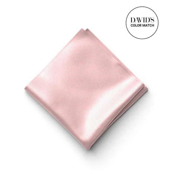 Pastel Pink Pocket Square