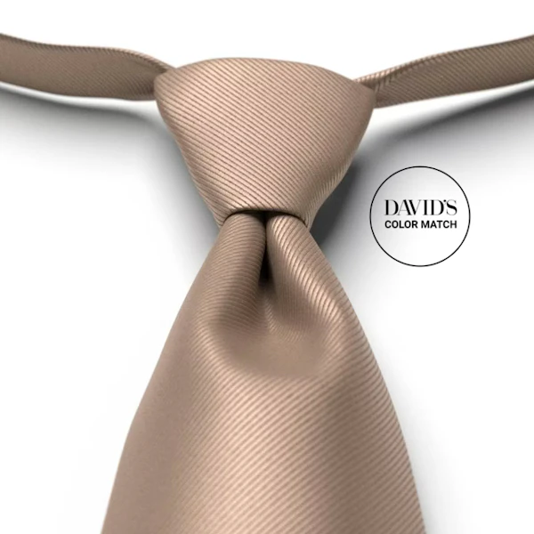 Latte Pre-Tied Tie