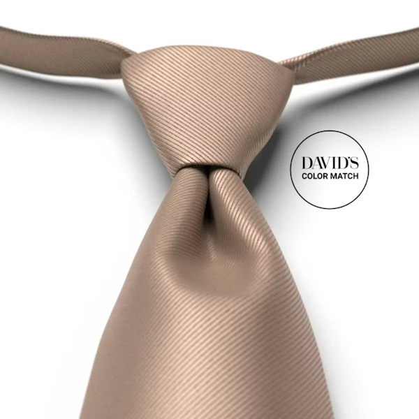 Latte Pre-Tied Tie