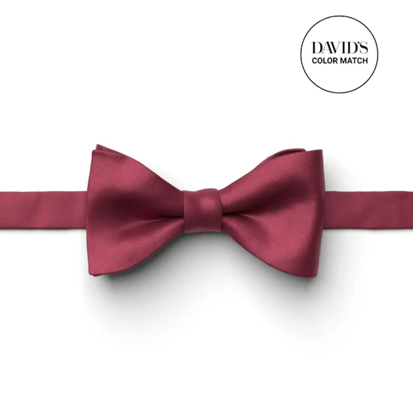 Berry Pre-Tied Bow Tie