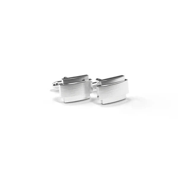 Silver Square Cufflinks