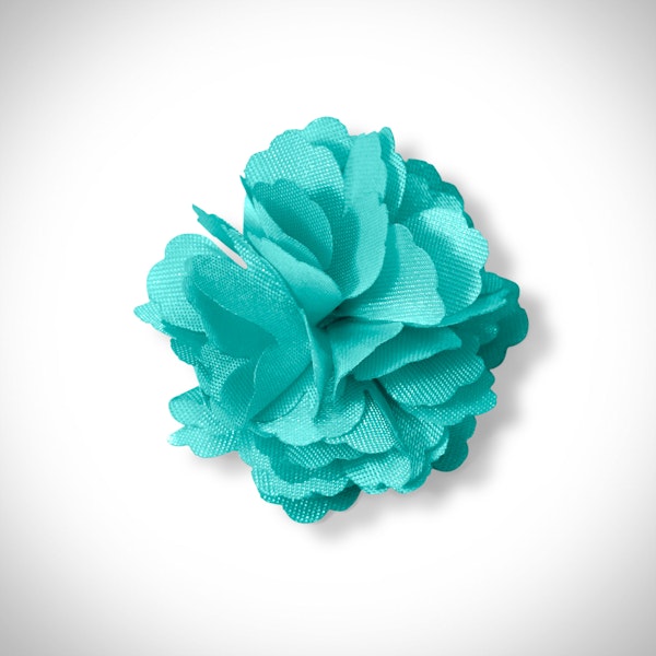 Tiffany Blue Carnation Lapel Pin