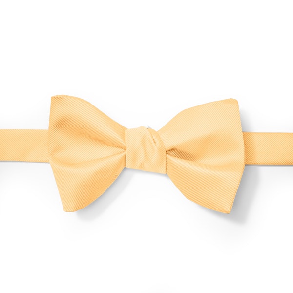 Gold Pre-tied Bow Tie
