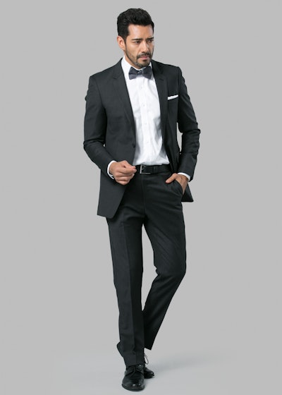Charcoal Suit | Menguin | Charcoal Wedding Suit Rental