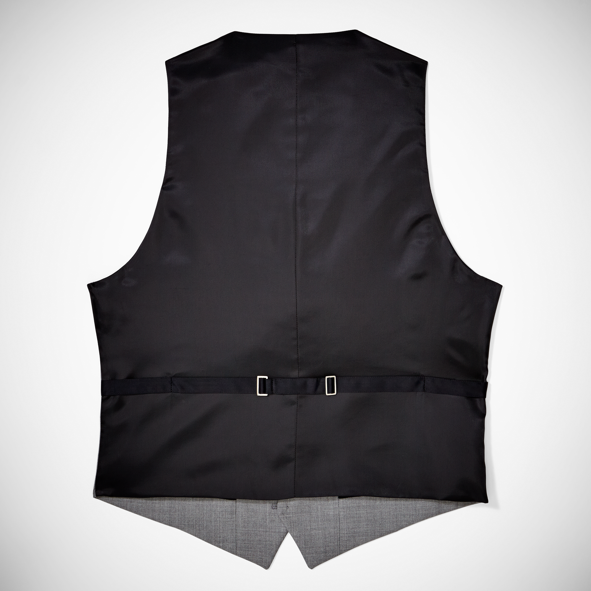Light Gray Tuxedo Vest