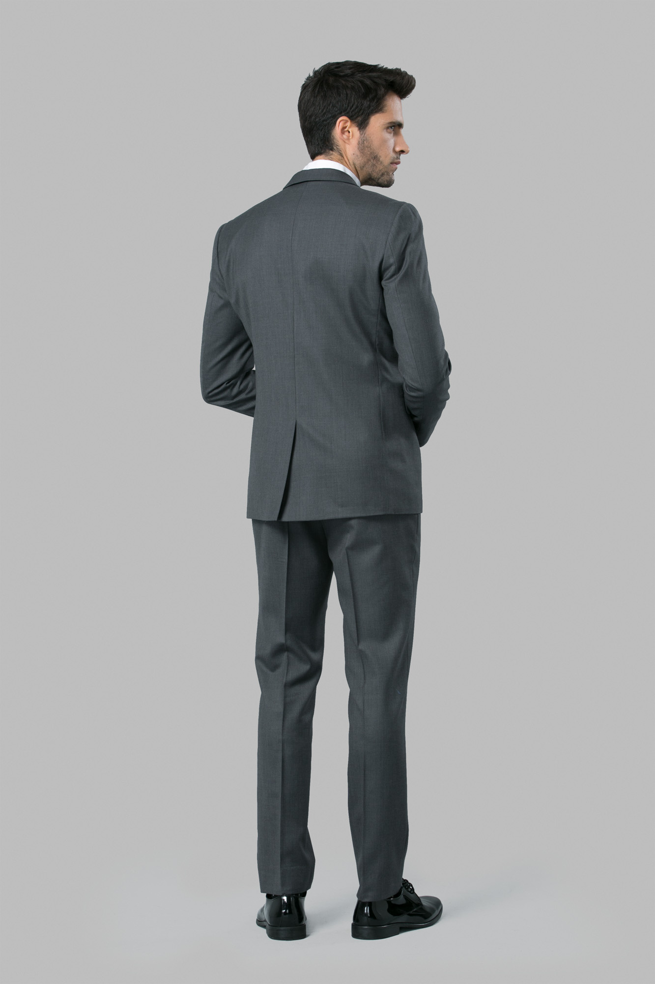 Charcoal Notch Lapel Tuxedo