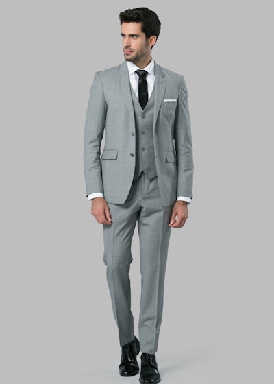 Gray Suit Rental Menguin Gray Wedding Suit Rental