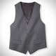 Steel Gray Suit Vest