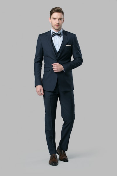 Mystic Blue Suit, Men's Light Navy Suit Rentals