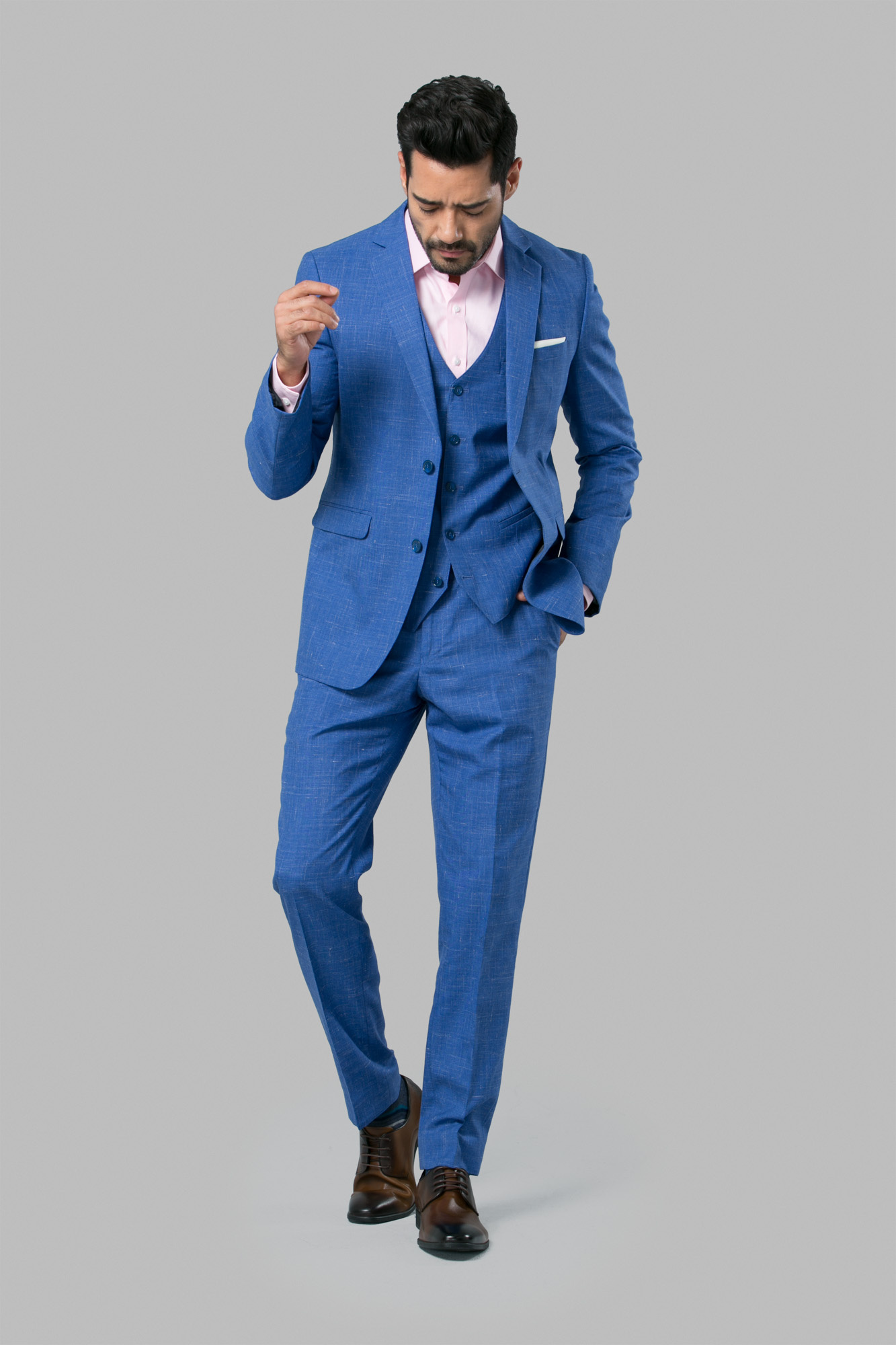 chambray tuxedo