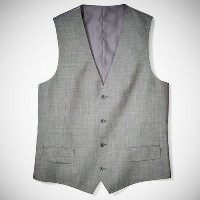 Gray Suit Vest, Gray Vest