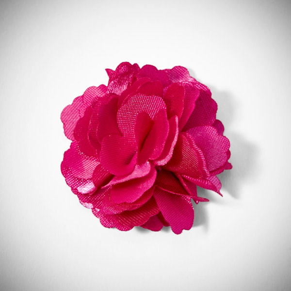 Begonia Carnation Lapel Pin