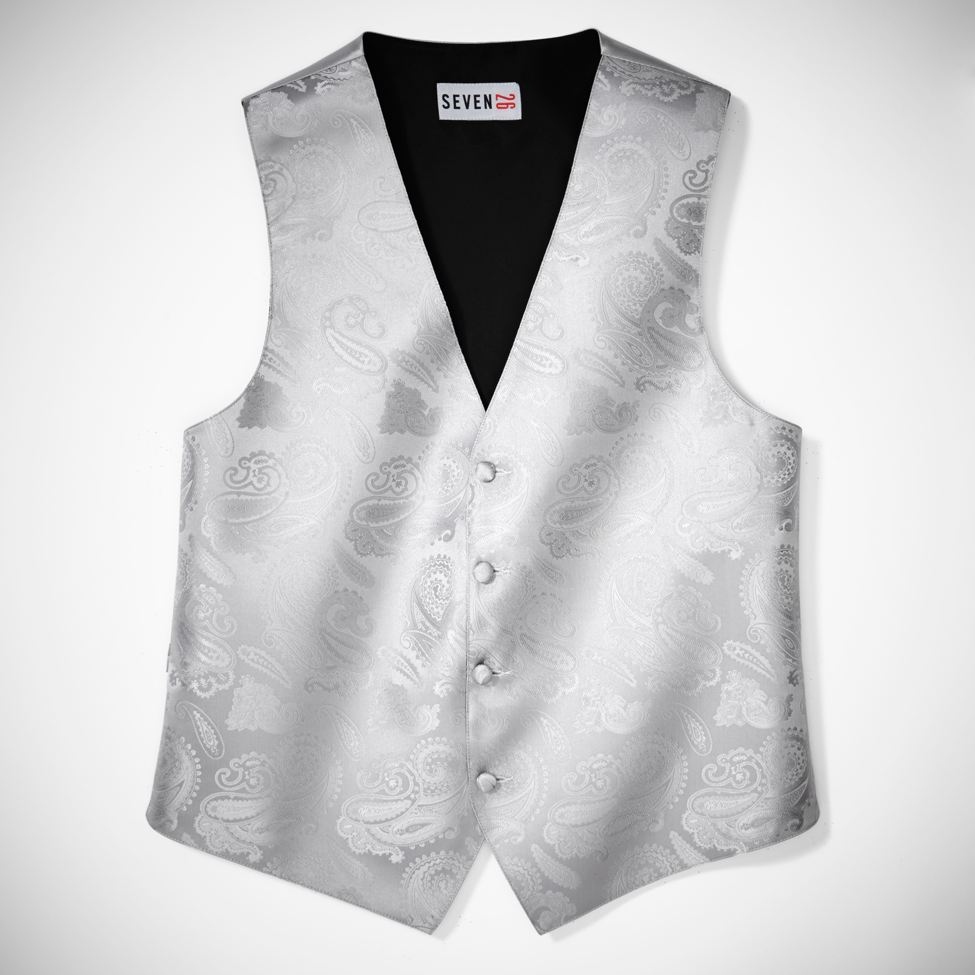 Platinum Paisley Vest