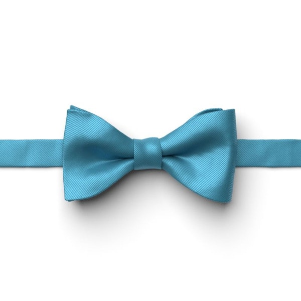 Aqua Marine Pre-Tied Bow Tie