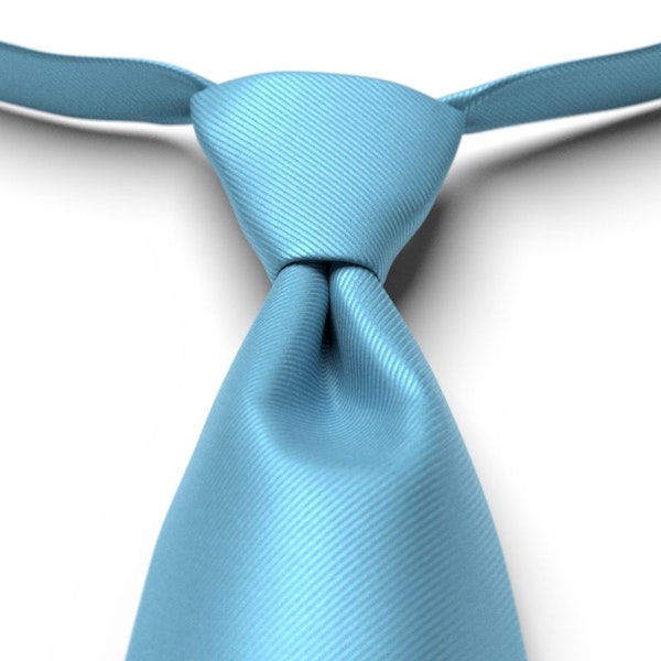 Blue Ice Pre-Tied Tie