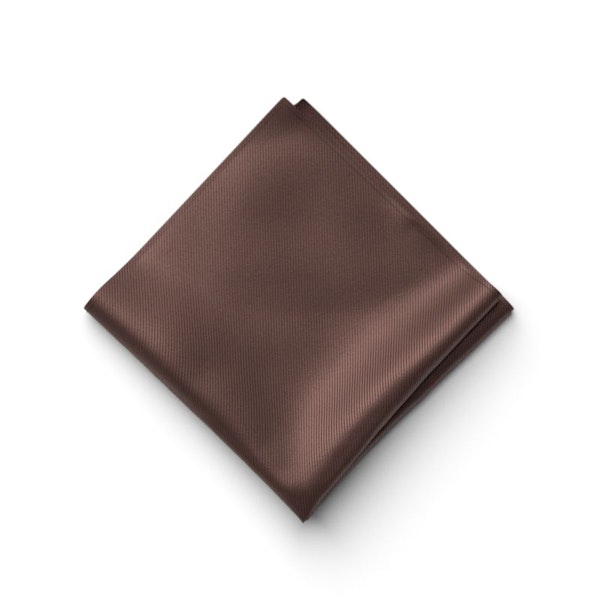 Chocolate Pocket Square