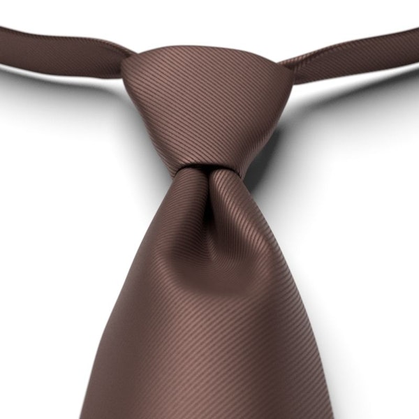 Cocoa Pre-Tied Tie