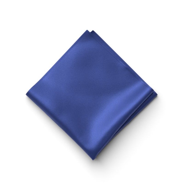 Cobalt Pocket Square