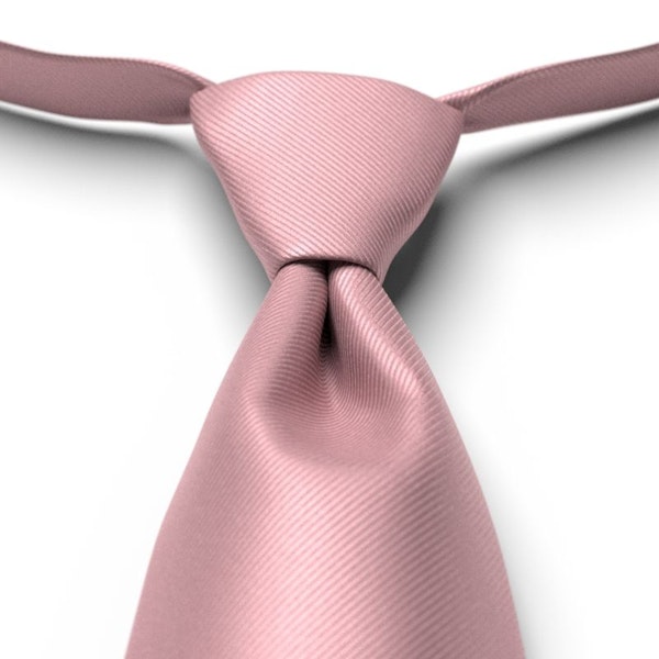 Dusty Rose Pre-Tied Tie