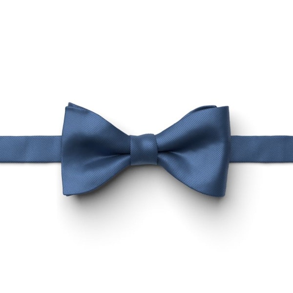 Indigo Pre-Tied Bow Tie