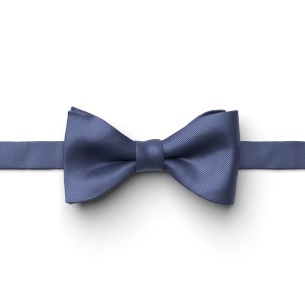 Dark Navy Pre-Tied Bow Tie