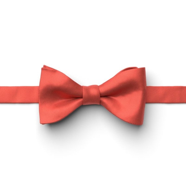 Persimmon Pre-Tied Bow Tie