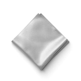 Platinum Pocket Square