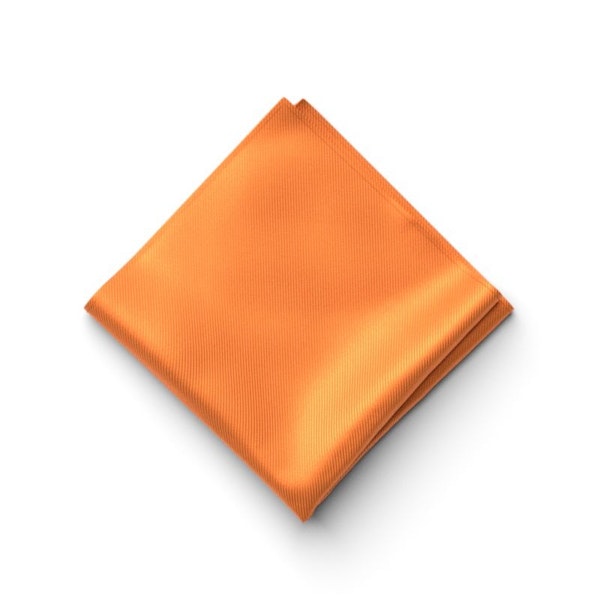 Tangerine Pocket Square