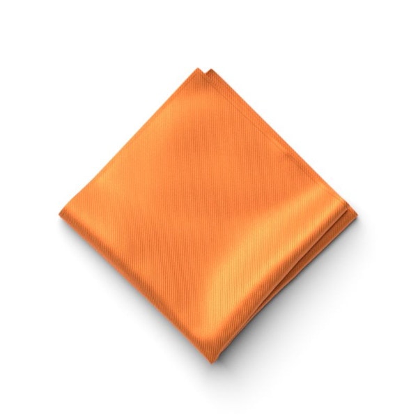 Tangerine Pocket Square