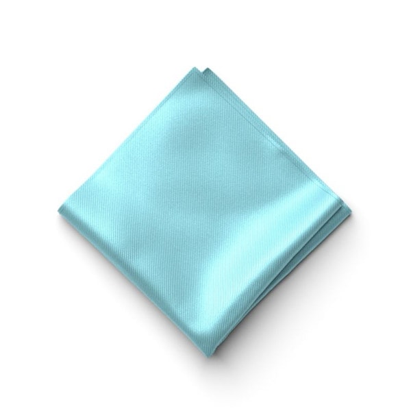 Turquoise Pocket Square