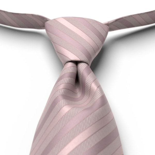 Quartz Pre-Tied Striped Tie