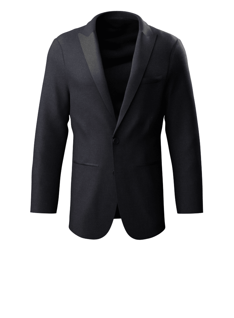 Midnight Blue Peak Lapel Tuxedo