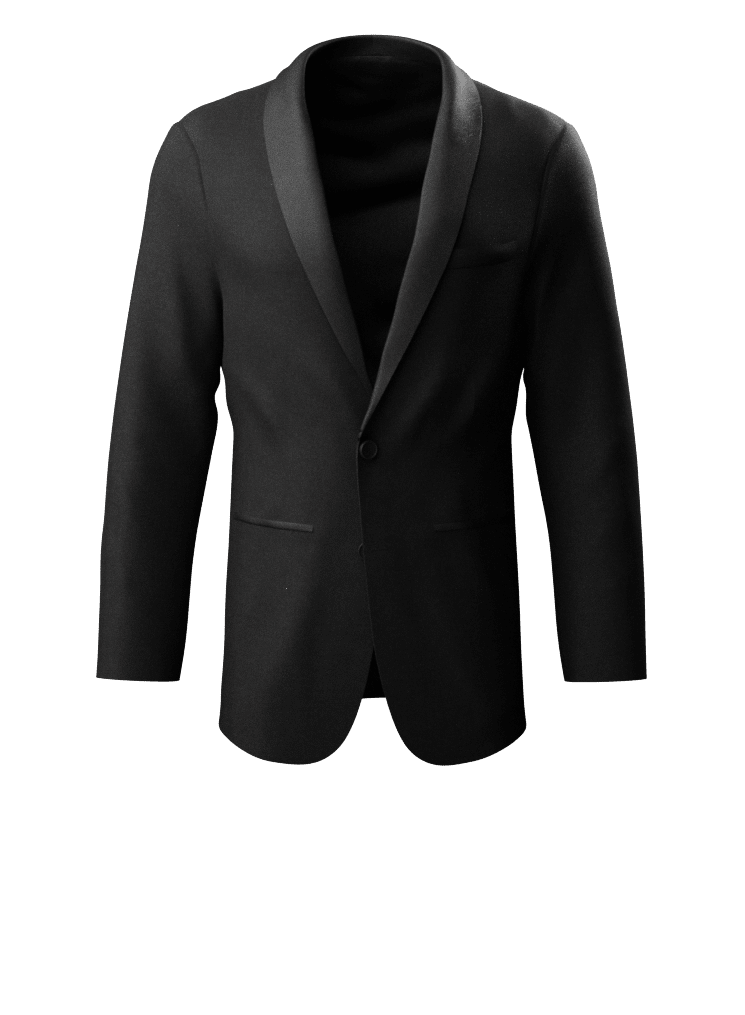 Black Shawl Lapel Tuxedo