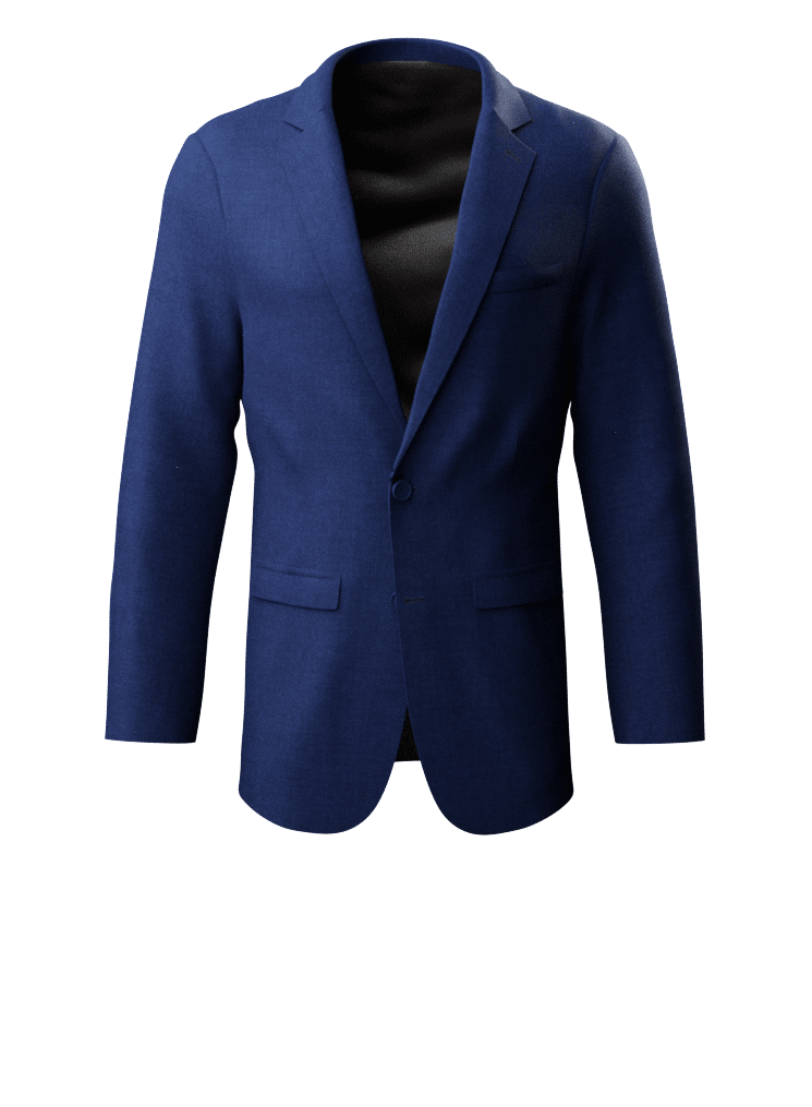 Bright Blue Suit