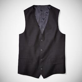 Charcoal Suit Vest